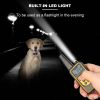 Dog Training Collar IP67 Waterproof Pet Trainer 300mAh Rechargeable 875 Yard Remote Control 4 Modes