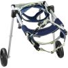 VEVOR 2 Wheels Dog Wheelchair for Back Legs, Pet Wheelchair Lightweight & Adjustable Assisting in Healing, Dog Cart/Wheelchair for Injured, Disabled,